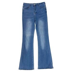 SHEIN high waist flare leg jeans